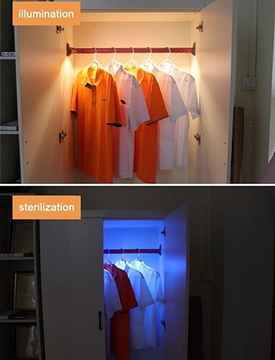 LED UV Wardrobe Light Bar