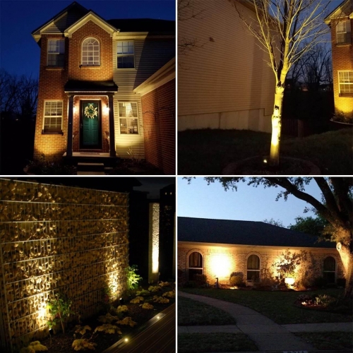 LED Garden Spotlight 4Pack 4*3W